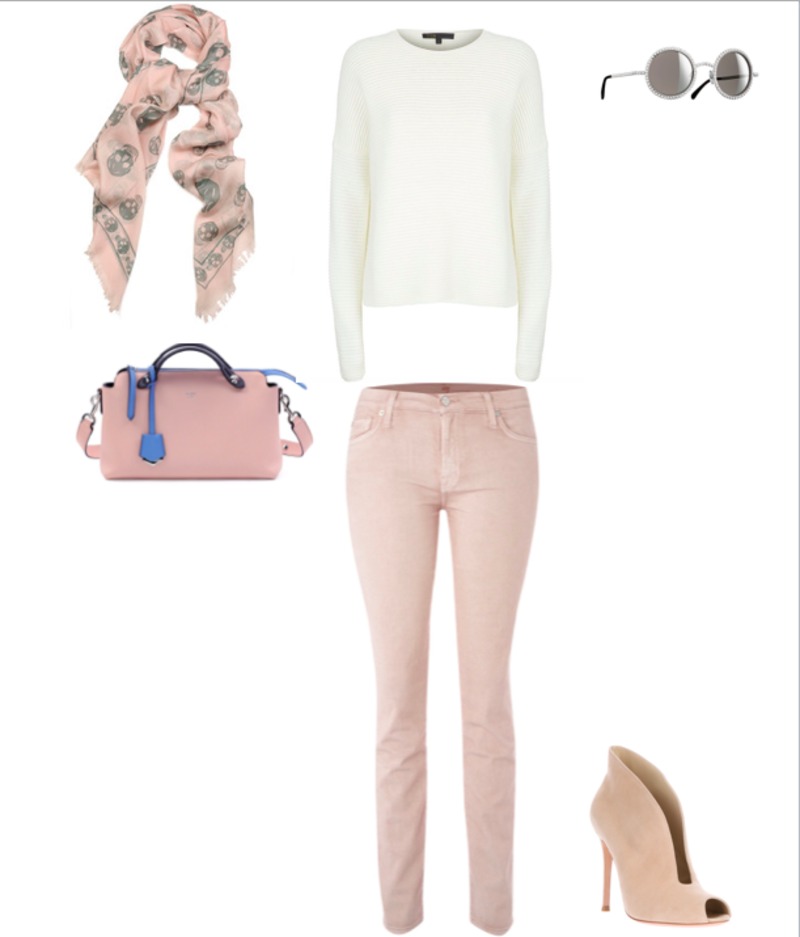 Look Of The Day: Girly and Classy With A Touch Of Baby Rose
